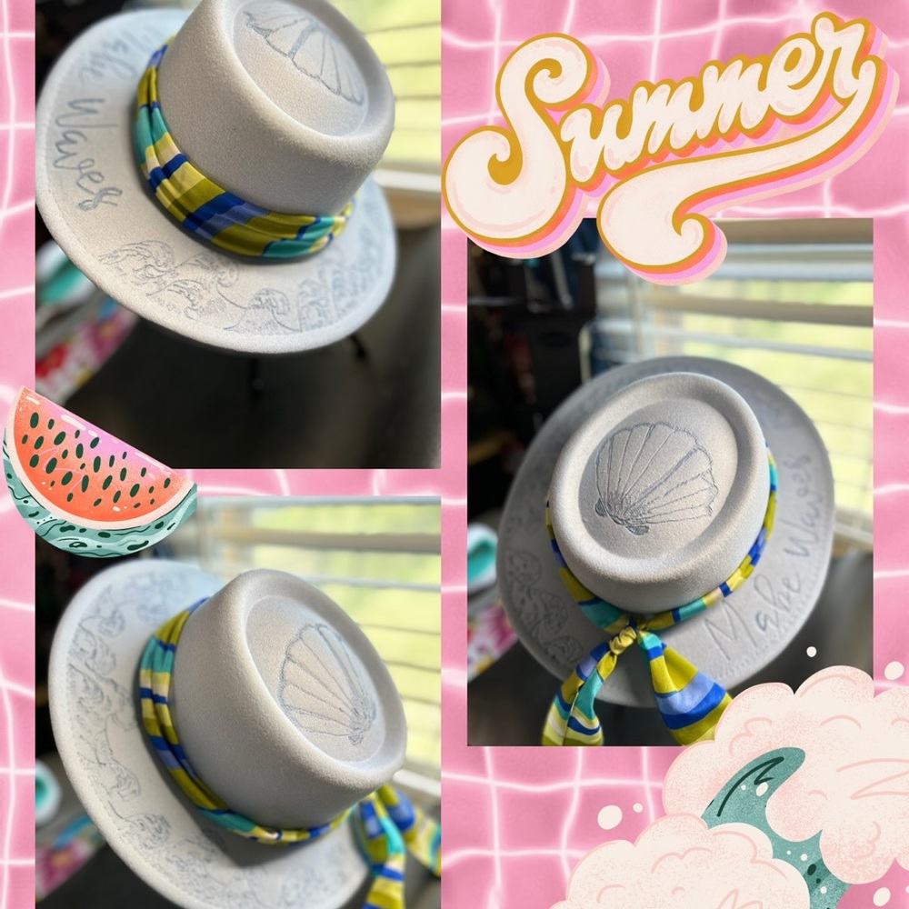 Make Waves Custom Hat
